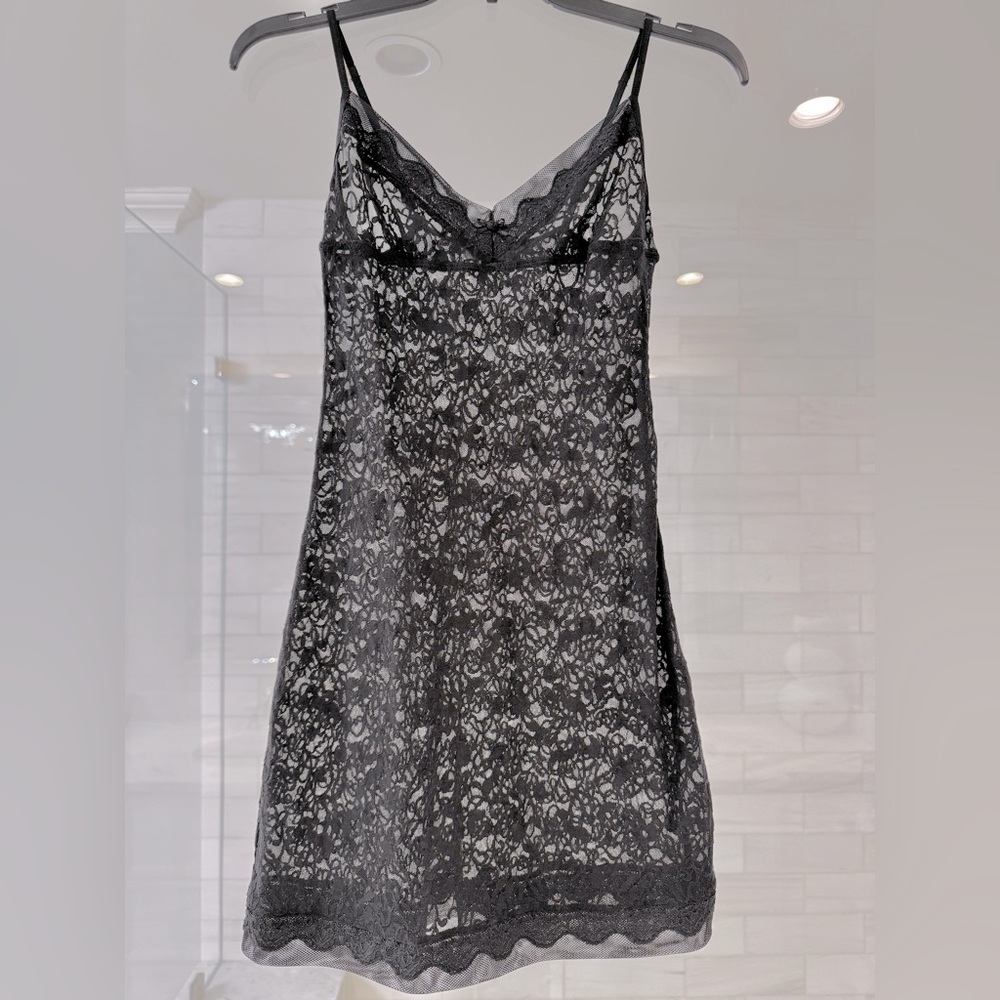 Black Lace Victoria’s Secret slip